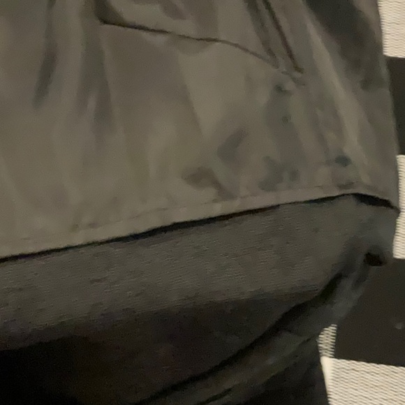 Liz Claiborne black dress so classy Aline tapestry type fabric - Picture 9 of 10